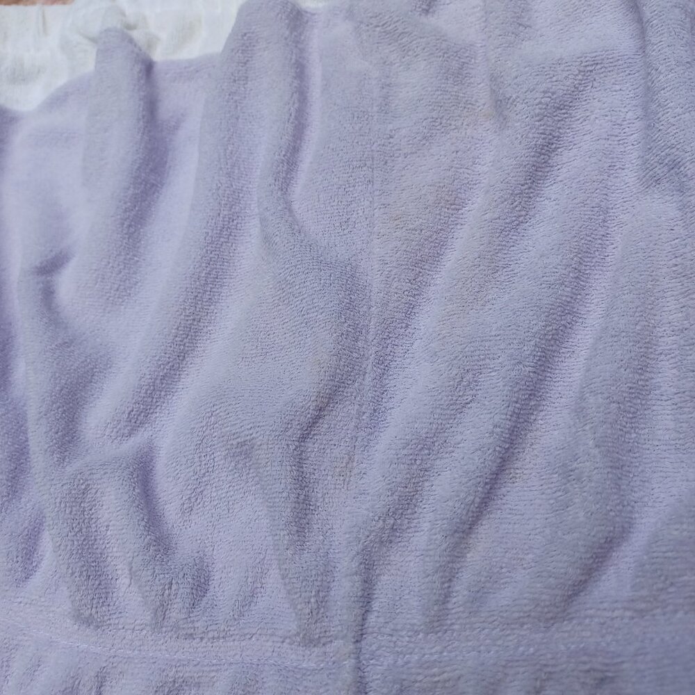 Vintage 60s Coquette Purple Terrycloth Romper size Medium - Picture 12 of 15
